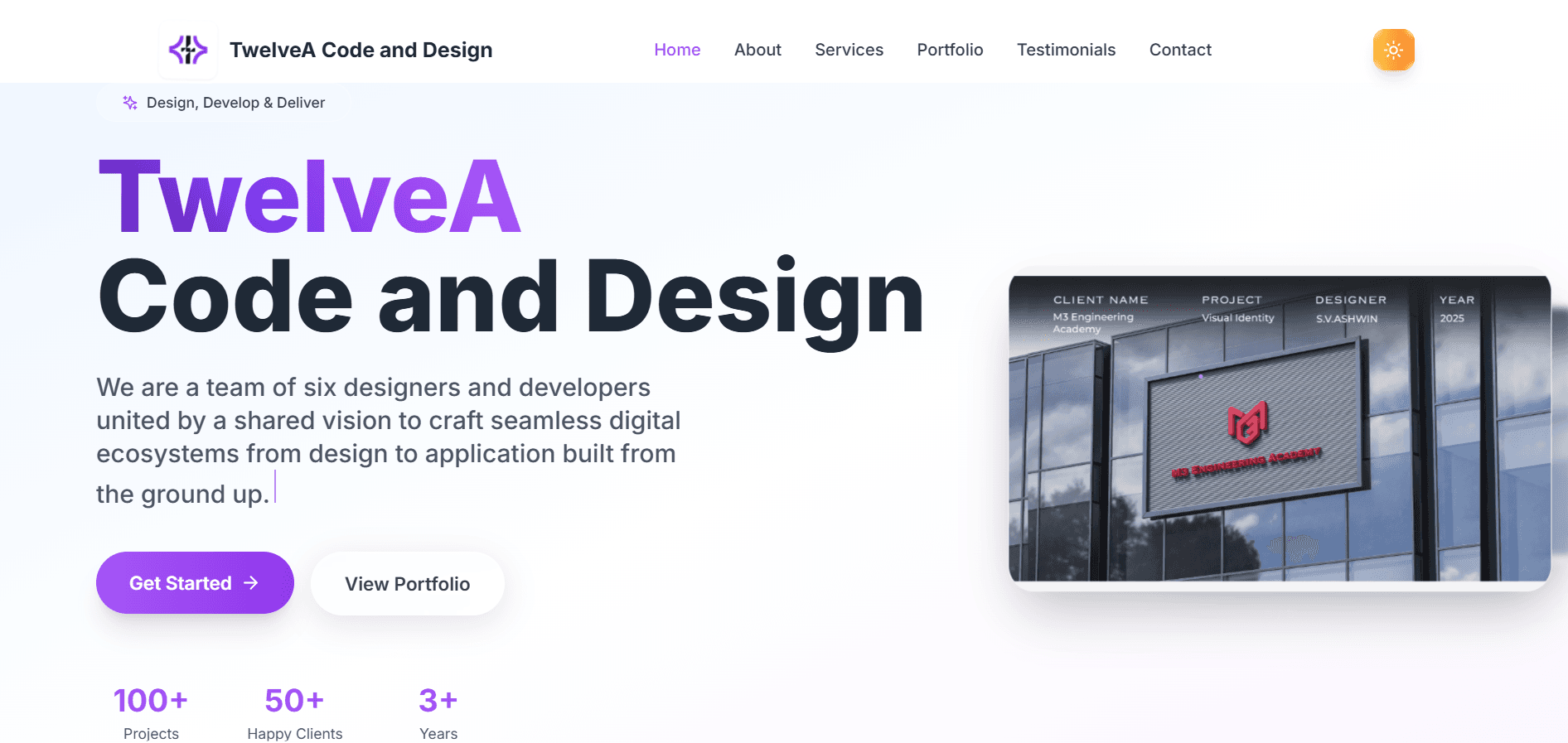 TwelveA Code and Design